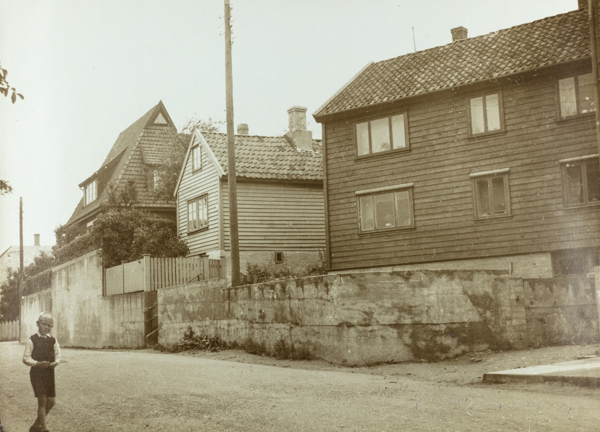 Kirkegata sett mot nord, 1938.