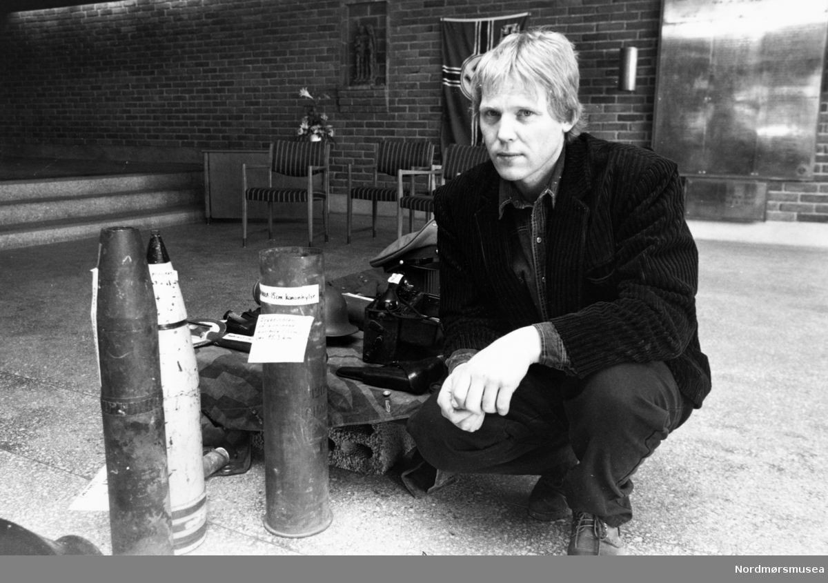 "Bjørn Ove Angvik" Bildet er fra avisa Tidens Krav sitt arkiv i tidsrommet 1970-1994. Nå i Nordmøre museums fotosamling.