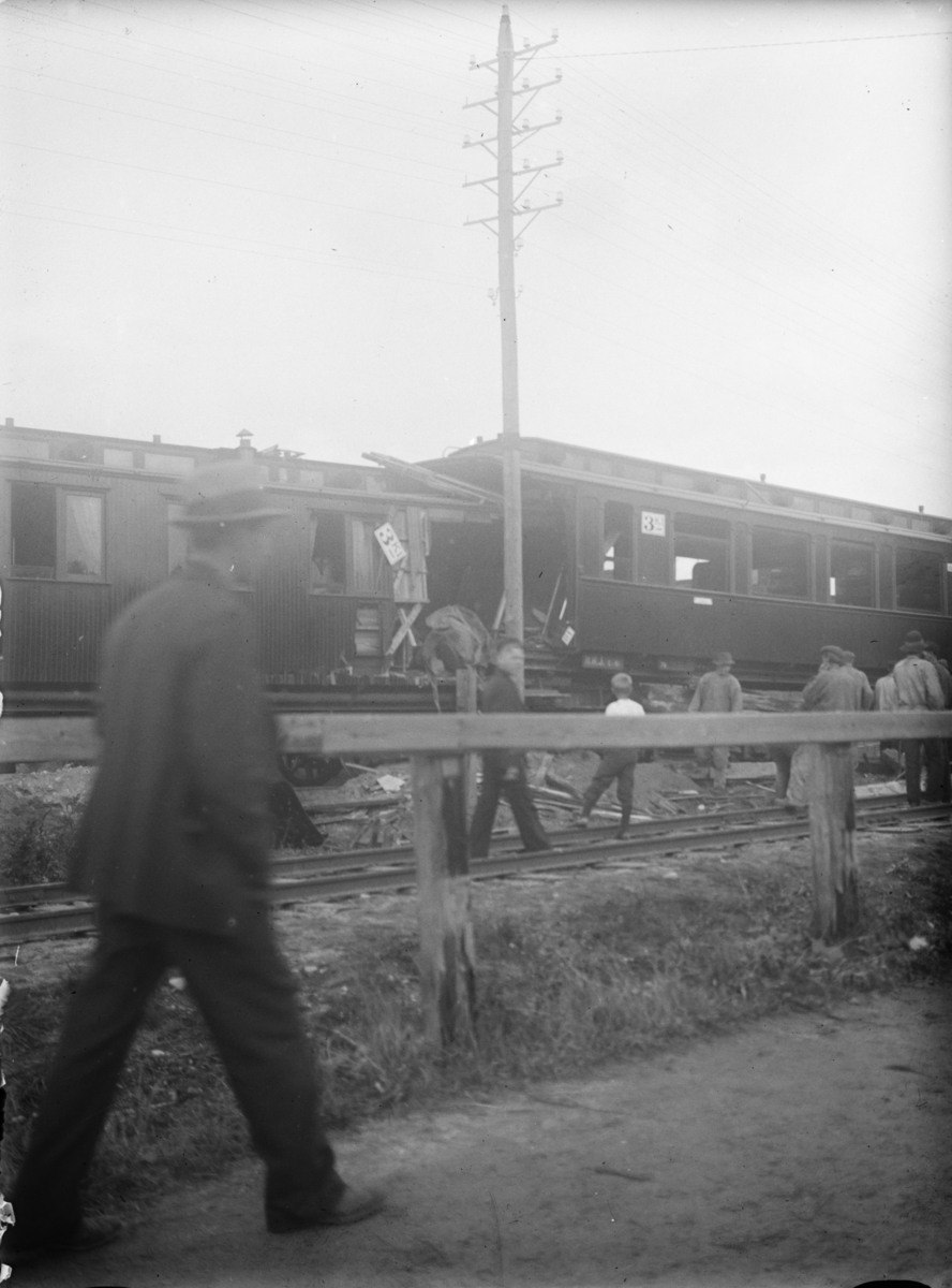 Togulykke på Fetsund 1917.