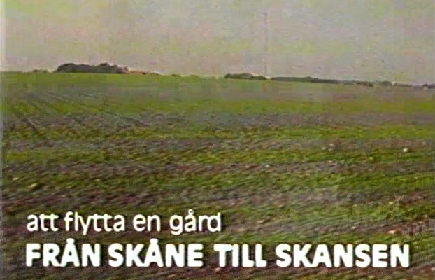 Att flytta en gård från Skåne till Skansen