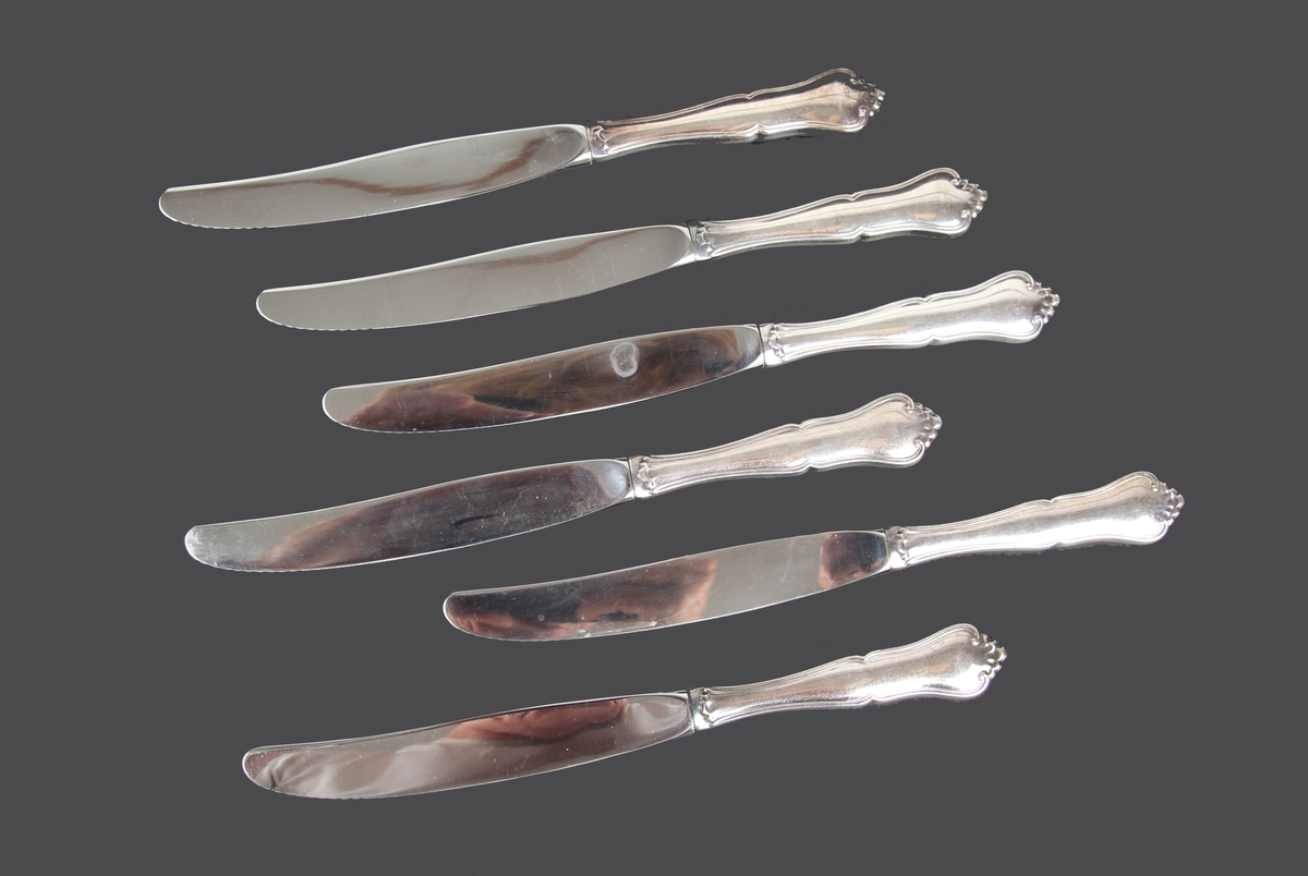 6 kniver i serien "Märtha".