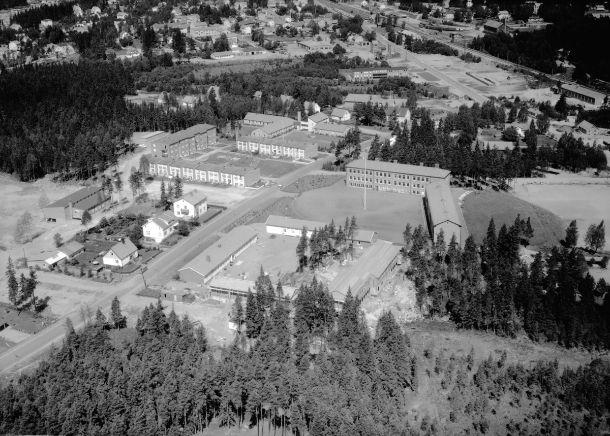 Flygfoto över Gnosjö i Jönköpings län. 1254/1964