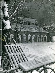 Vinterstemning i Kirkeristen. 1964..