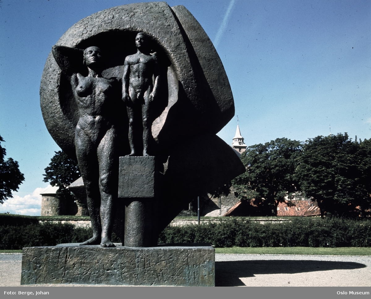 skulptur, Nasjonalmonumentet, Akershus festning