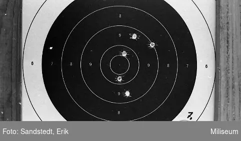 Pistolskyttetavla, SM - 77, 7. Resultat 47.