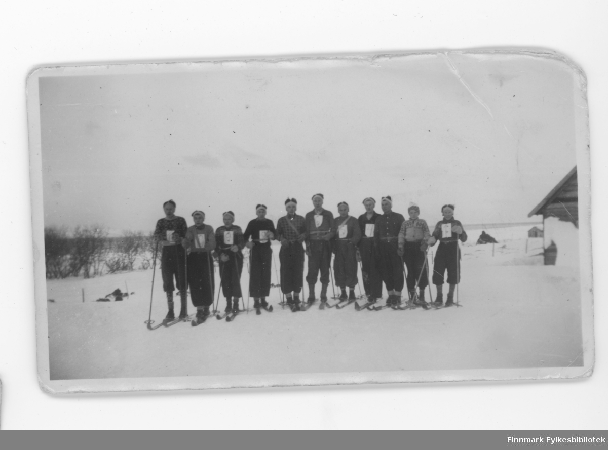 11 unge menn klar for ski-konkurranse i Børselv eller Nordvågen?