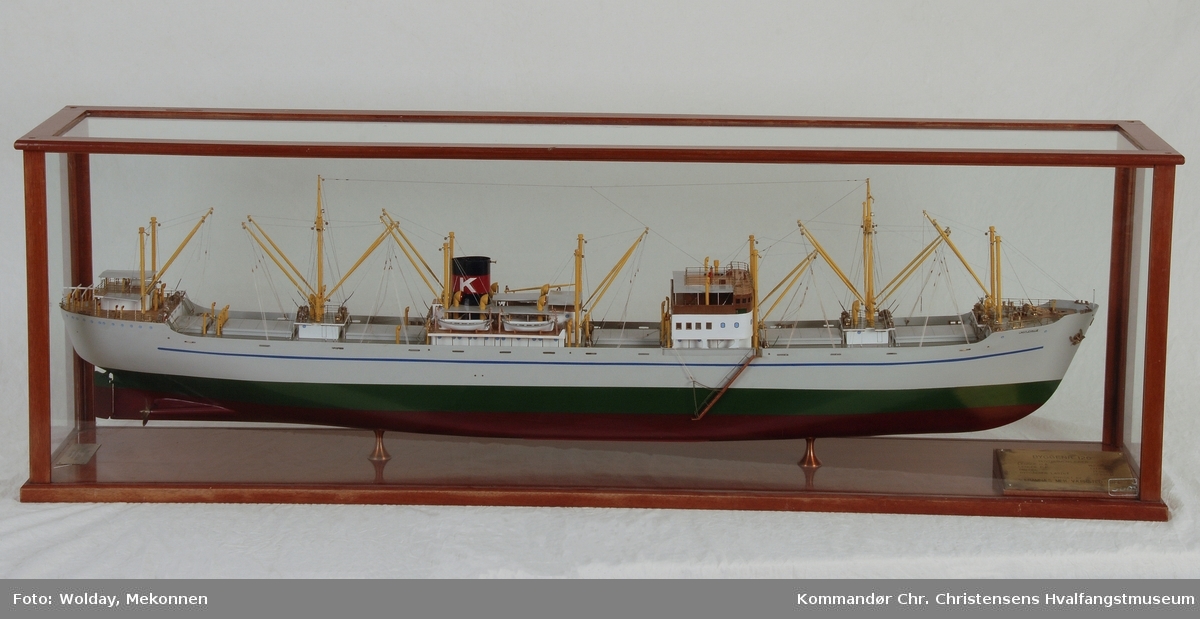 Modell av skipet CASTLEVILLE