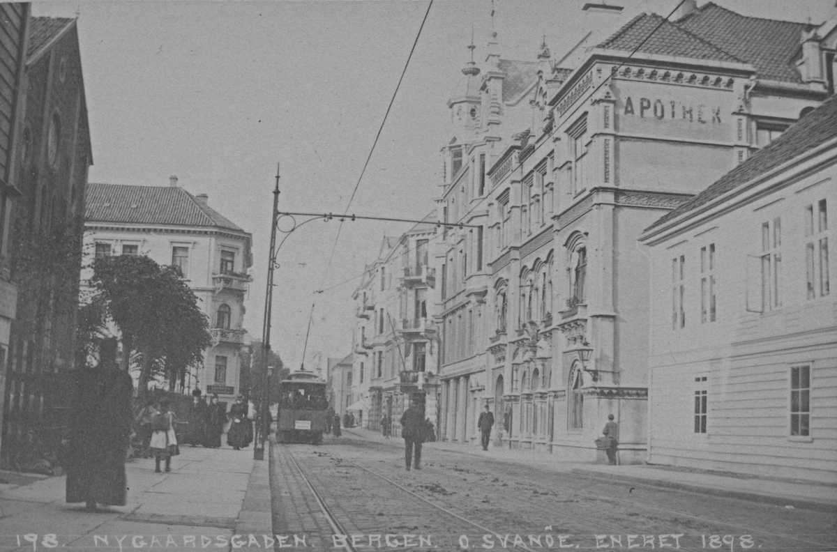 Bergen. Nygårdsgaten, 1898.