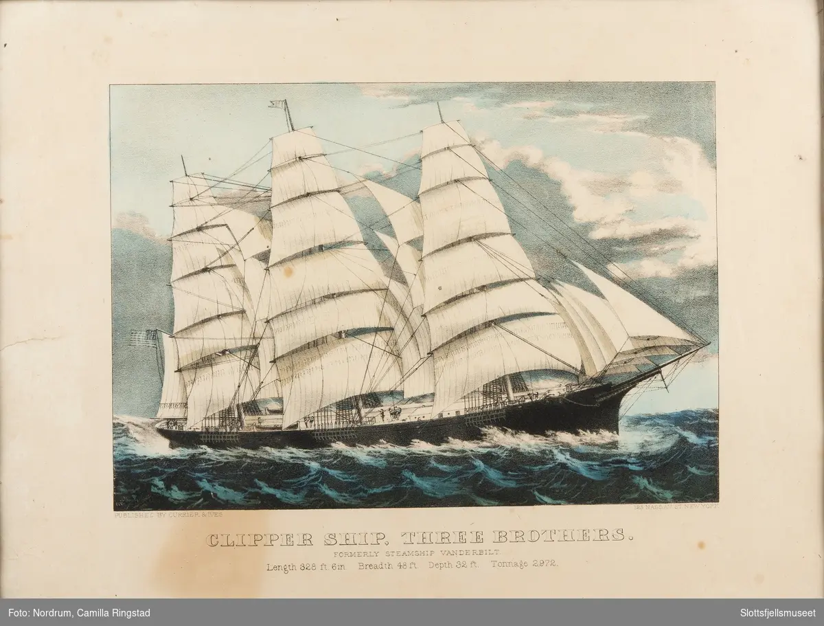 Clipper Ship THREE BROTHERS