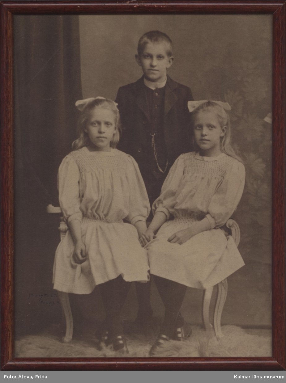 Barnen Kullzén, Henning, Signe och Ruth.