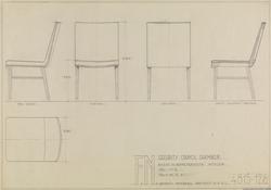 Sikkerhetsrådets sal. Oppriss. [Oppriss]