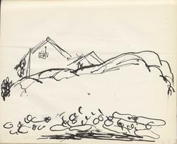 Landskapsstudie [Skisse]