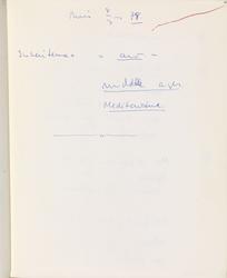 Nedtegnelse [Nedtegnelse]