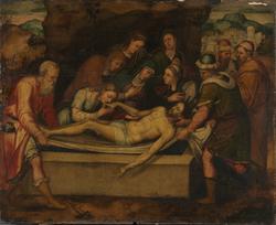 Gravleggelsen [Maleri]