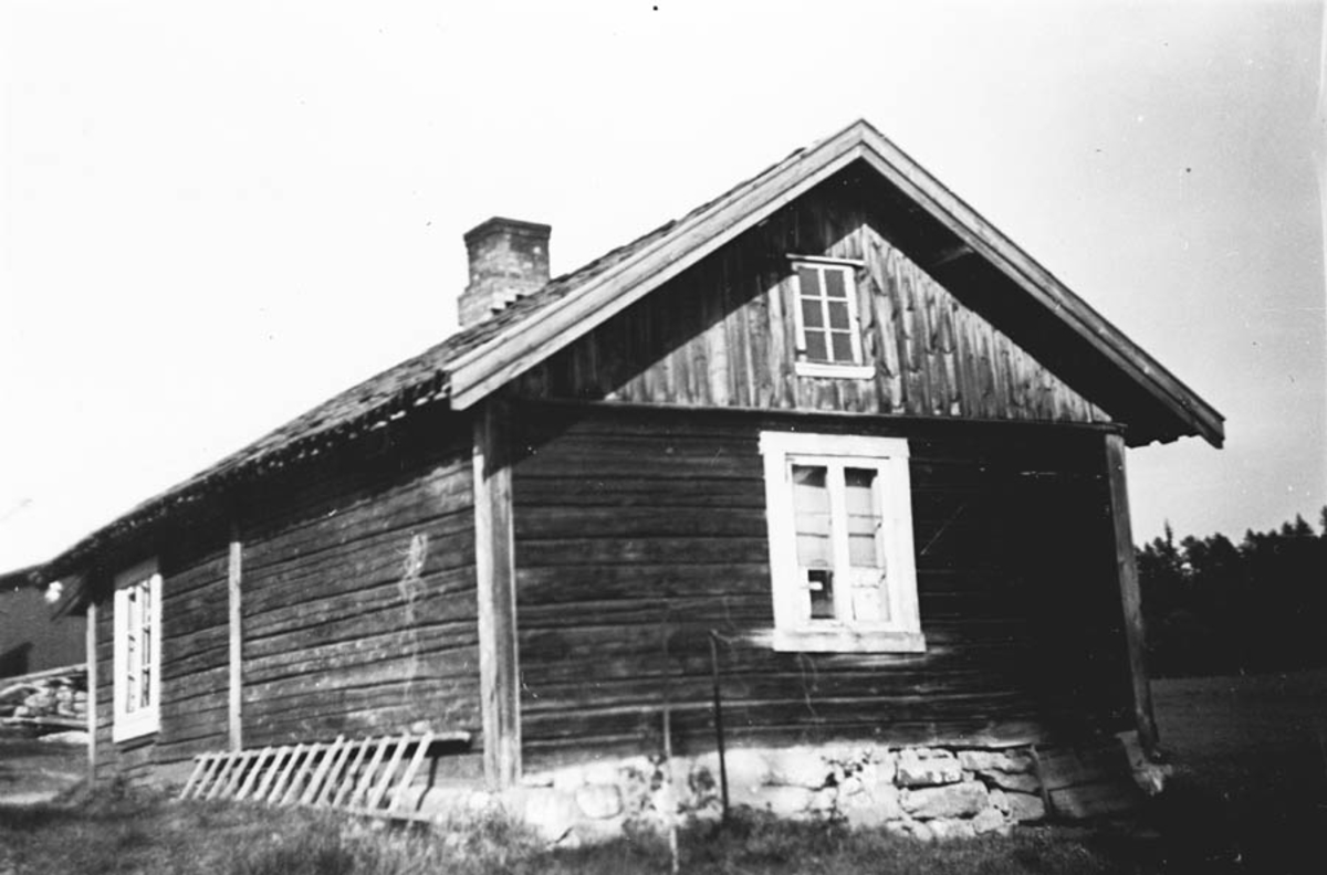 Gamle bygninger i Nørup bygd i 1881.