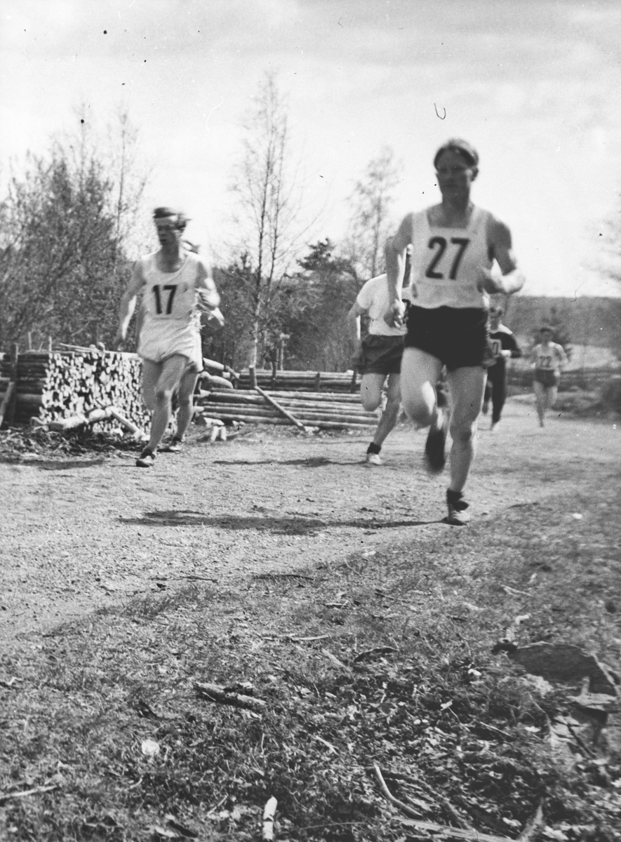 Dragsjøen rundt.Kretsmesterskapet 1953.