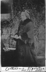 Fru Catherine Gladstone på Moldegård 19.09.1885. .(Usikkert 