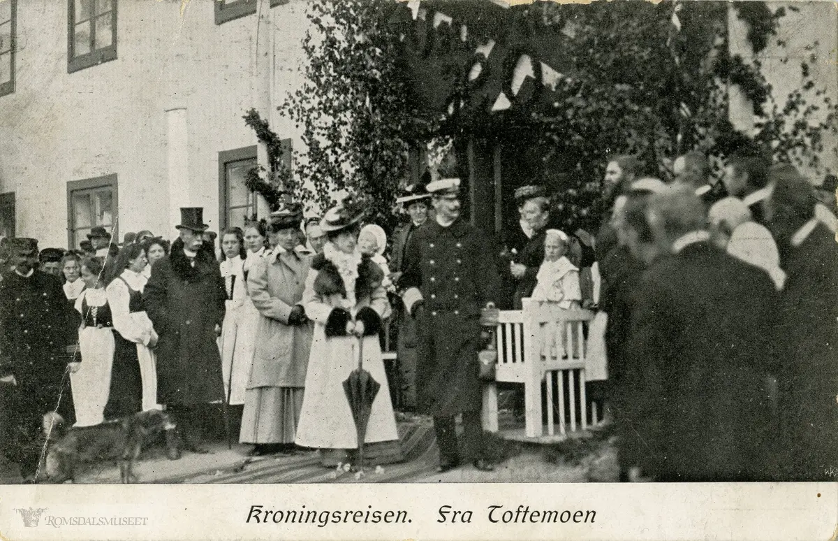 Fra Kroningsreisen i 1906.