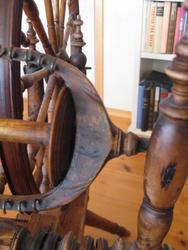 Rokkeknut .Rokk dreiet av Knut H Helland f.1847 d.1918..På s