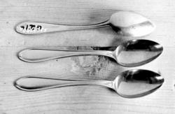 Teskeier el. teskje. 3 stk