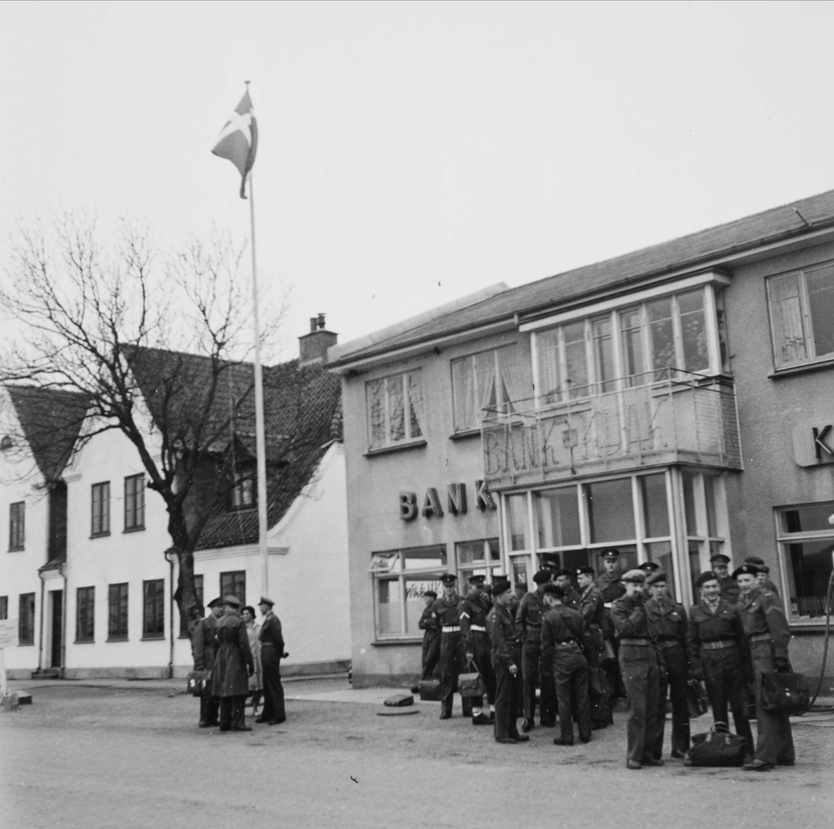 Brigadesoldater i Danmark.