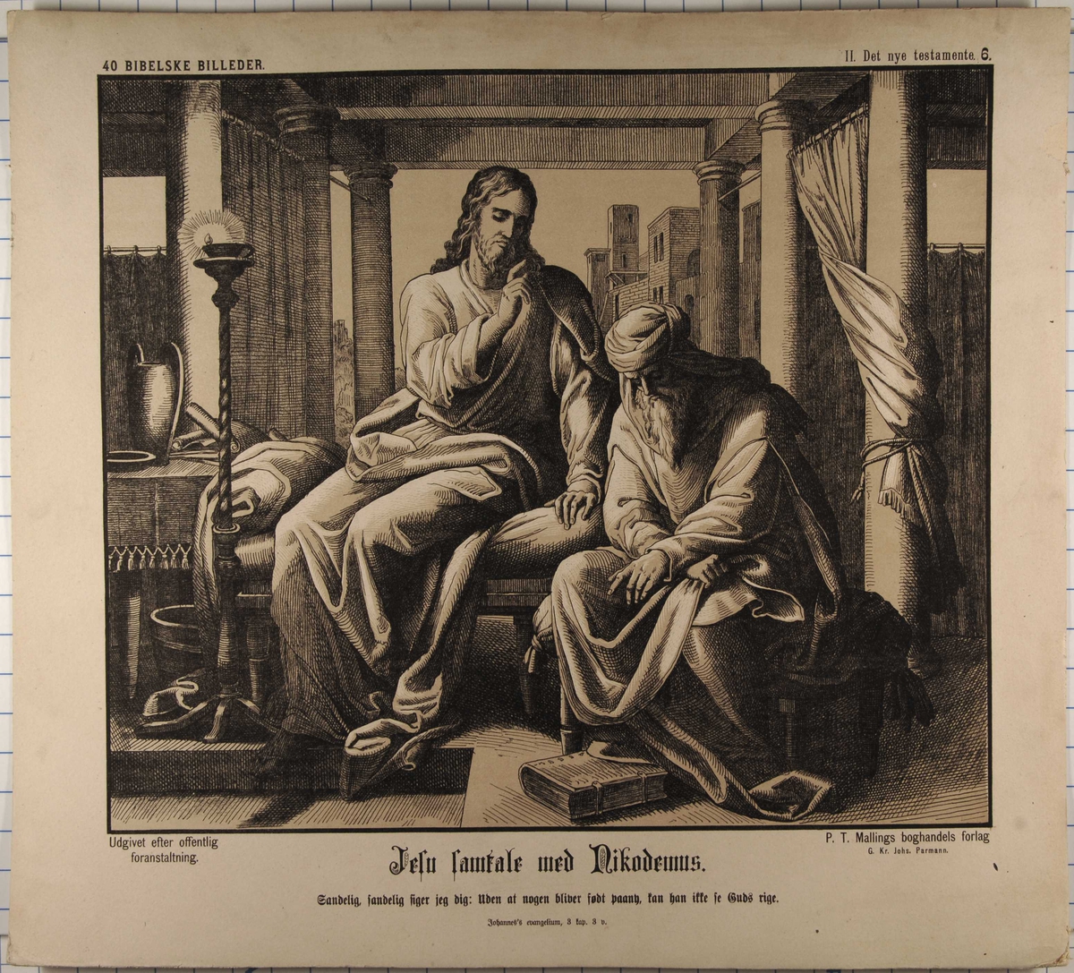 Jesu samtale med Nikodemus.