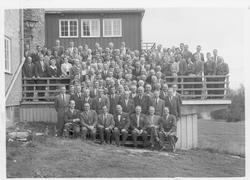 Revisorer samlet ved Røros hotell i 1960