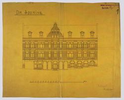 Vaaningshus & Apothek for Dr. Sødring [Arbeidstegning]