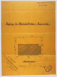 Tegning til Methodistkirken i Aalesund [Arbeidstegning]