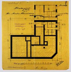Fundamentplan for Hr. Andr. Rasmussen [Plantegning]