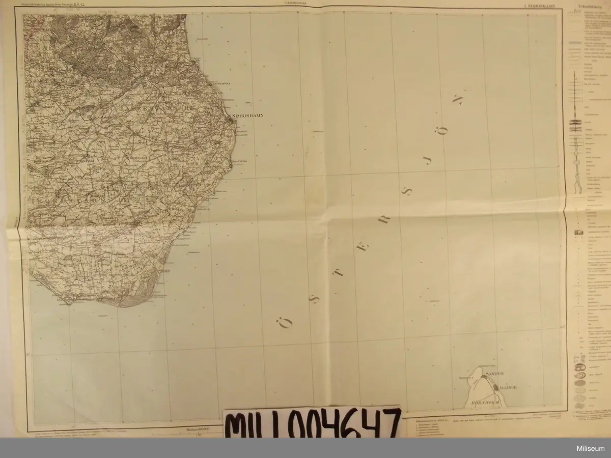 Karta - Miliseum / DigitaltMuseum