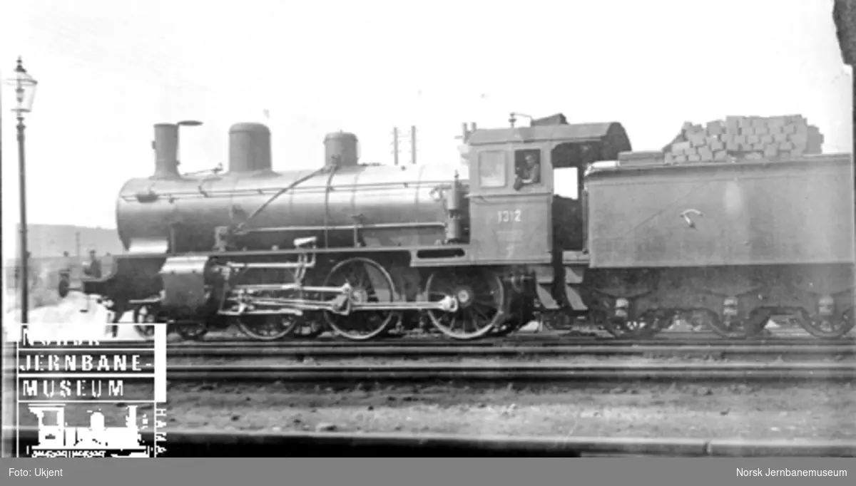 Sveitsisk damplokomotiv type A3/4 nr. 1312