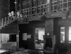 Interiør Breidablikk Hotell Valdres, 1946