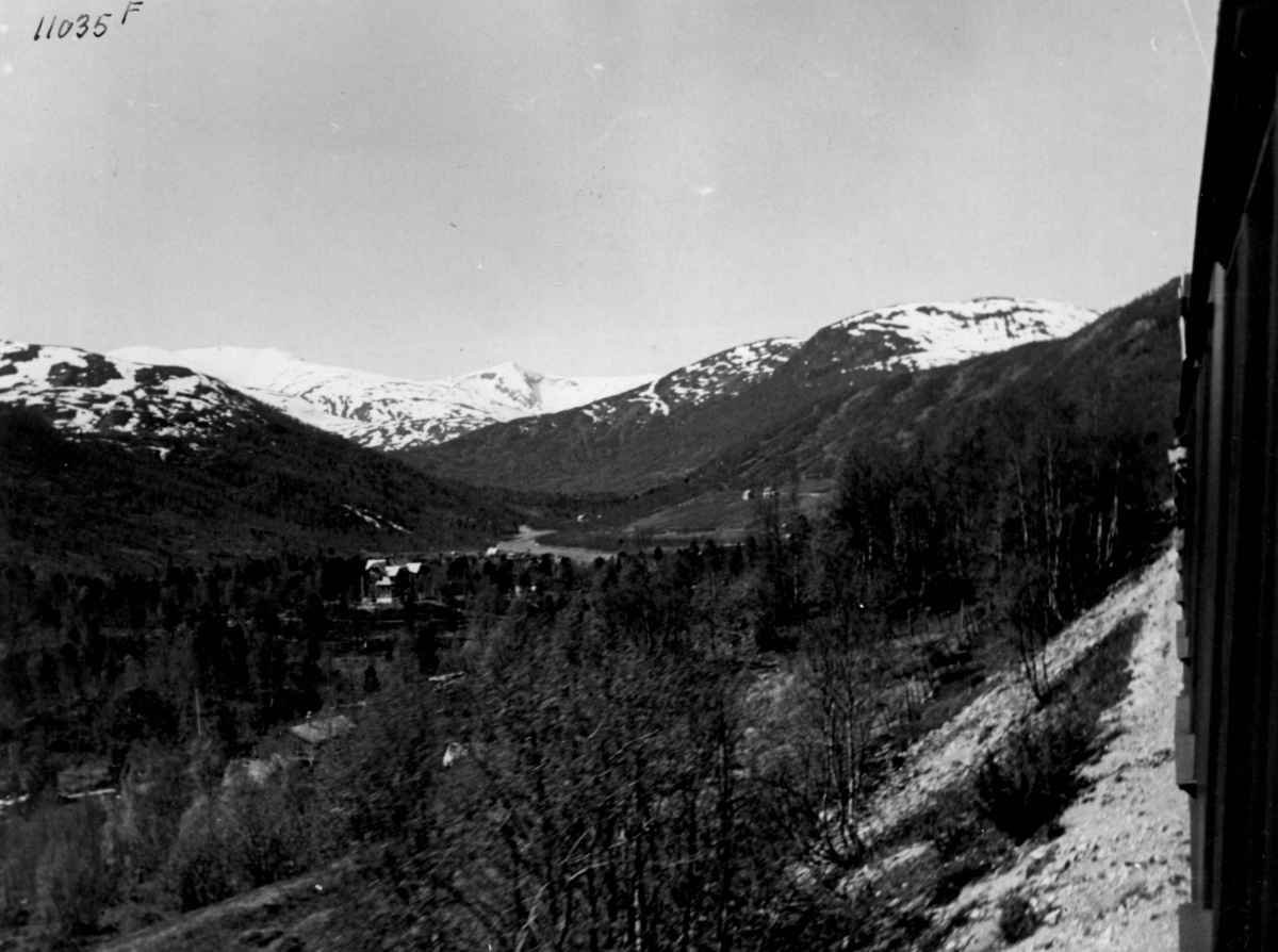 Samferdsel Jernbane Mjolfjell Voss Norsk Folkemuseum Digitaltmuseum