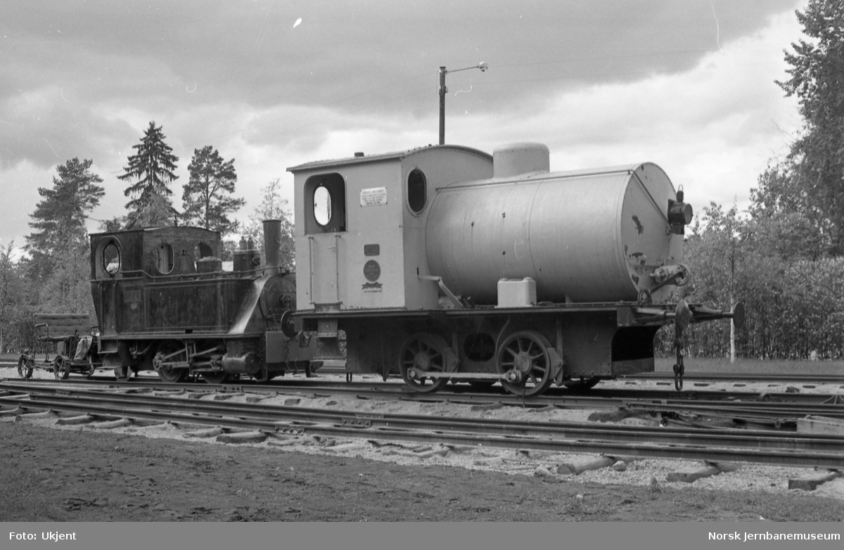 Jernbanemuseet med dampakkumulatorlokomotivet PAAL