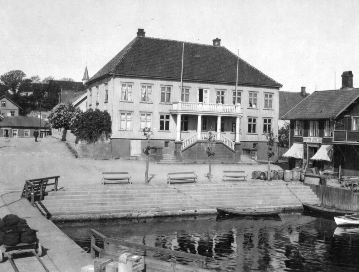 Langesunds gamle rådhus. Langesund Bamble.