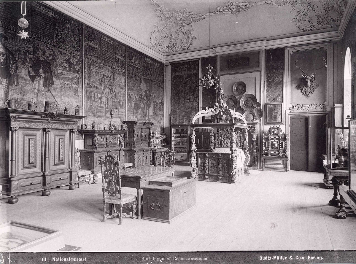 Sen-renessanse møbler - utstilling på Dansk Nationalmuseum. - Norsk ...