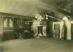 Stueinteriør, Hanestad, Øvre Rendal, Rendalen, Hedmark. Med 