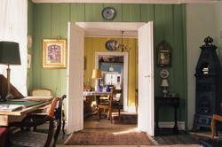 Fergestedet "Gamle Svinesund" ved Svinesundbroen. Det gule r