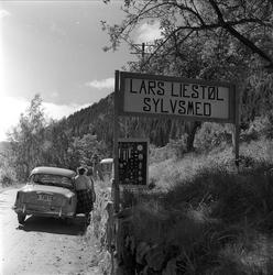 Sølvsmed Lars Liestøl på Frøysnes i Bygland kommune i Setesd