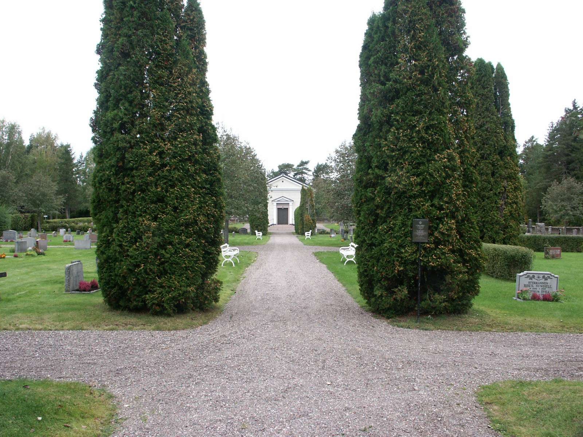 Hoppets kapell och Nya kyrkogården, Östhammar, Uppland 2004
