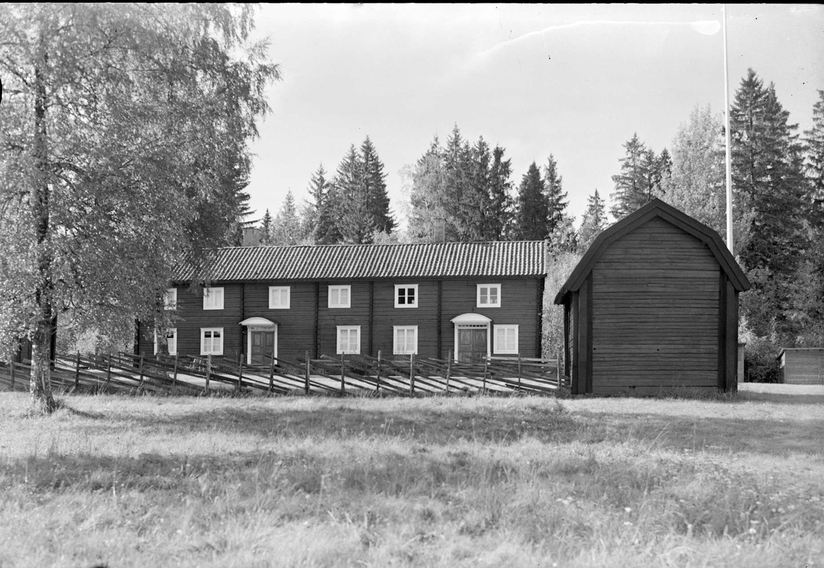 Heby hembygdsgård, Västerlövsta socken, Uppland 1964