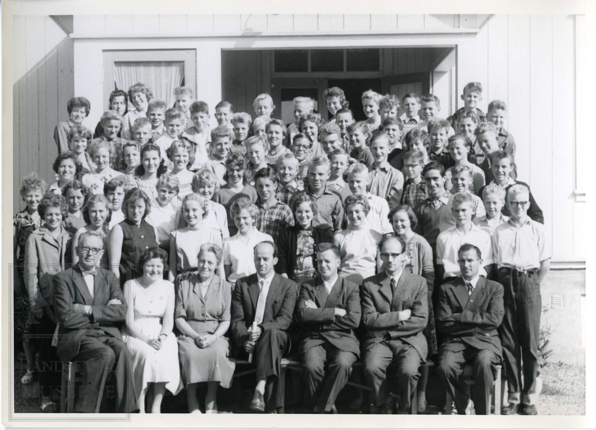 Framhaldskolen i Gran, to andre klasser 1959/1960