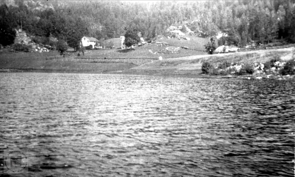 Gården Rekevig ved Manflåvann i Finsland senere Marnardal.