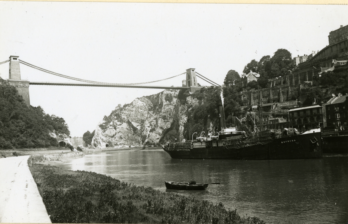 D/S 'Barbara' (Ex. Recto)(b.1913, Bergens mek. Verksted, Bergen), - i Bristol kanalen.