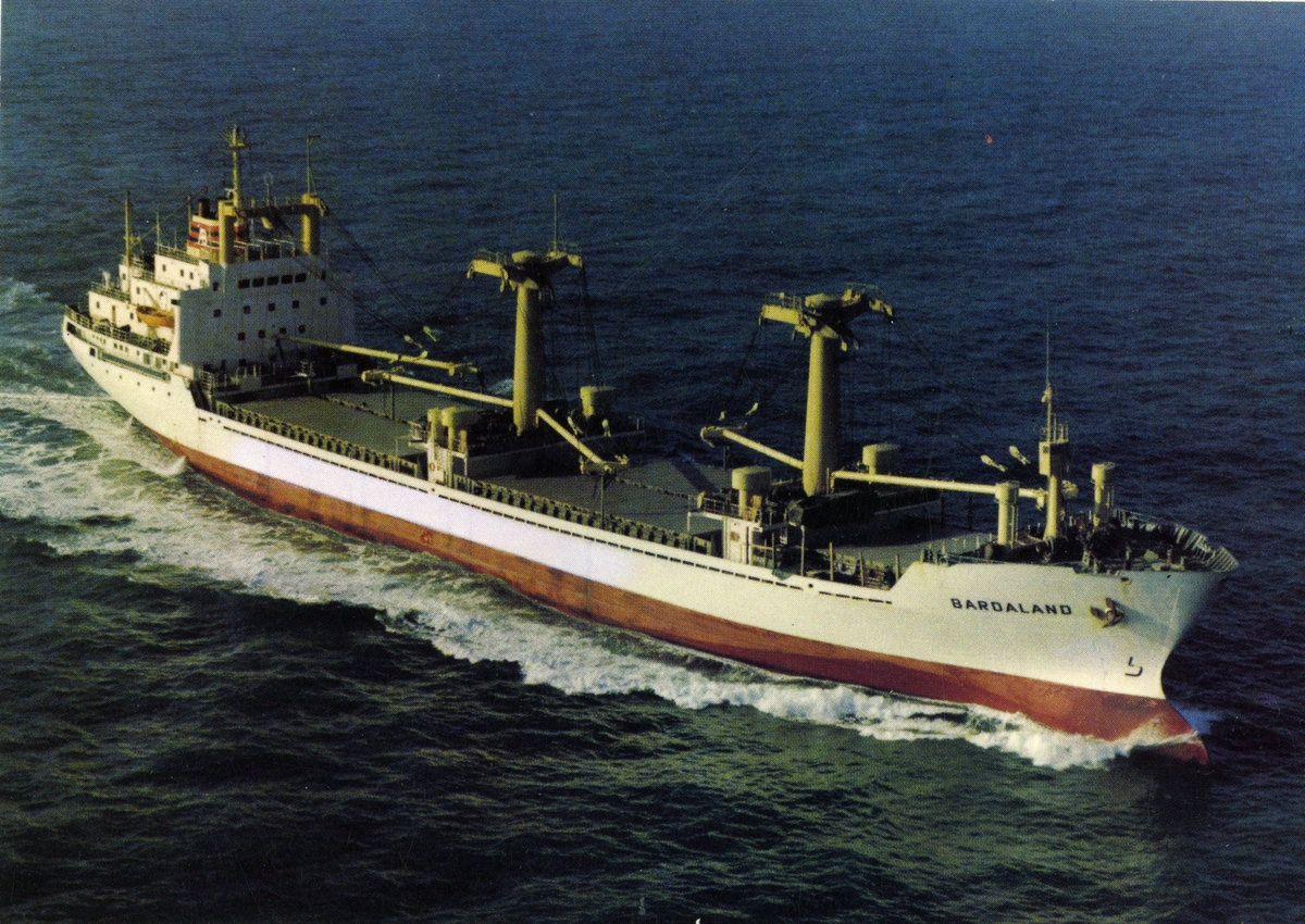 M/S 'Bardaland' (b.1973, VEB Schiffswerft Neptun, Rostock).