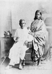 Siran og hans hustru, Santalistan, India.