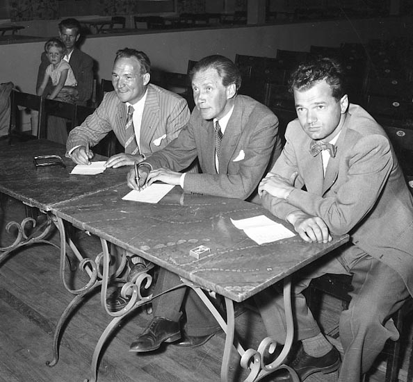 Amatörtävling i Kongresshallen, Folkets Park 1955