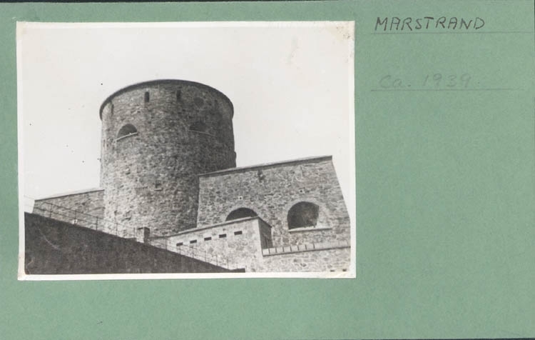 Noterat på kortet: "Marstrand. 1939."