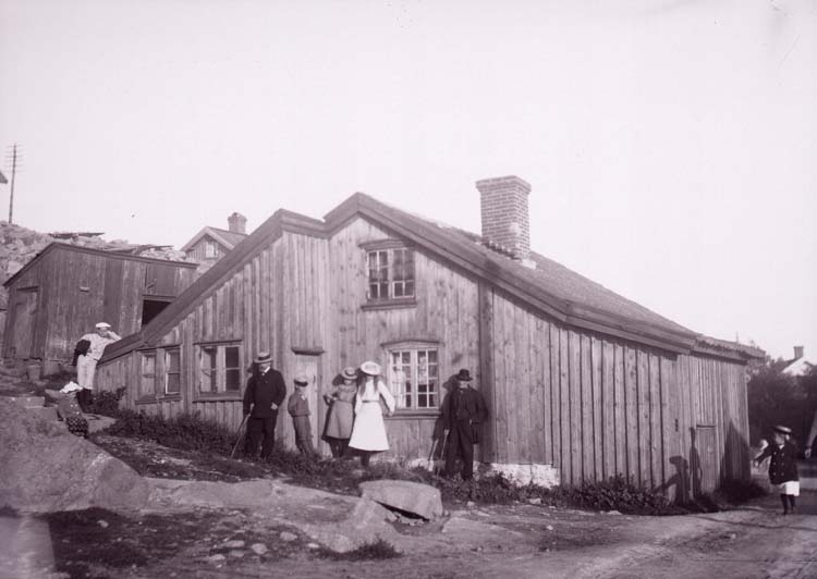 Rundbergska huset i Lysekil 1902